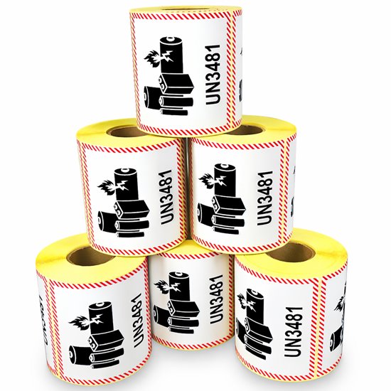 UN3481 uwaga baterie