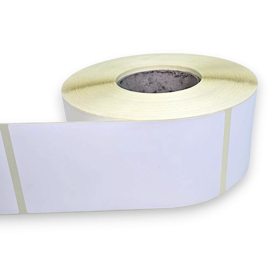 ETYKIETA TERMICZNA BIAŁA 100X150MM PERFORACJA FI 76 1 rolka 1000 szt.