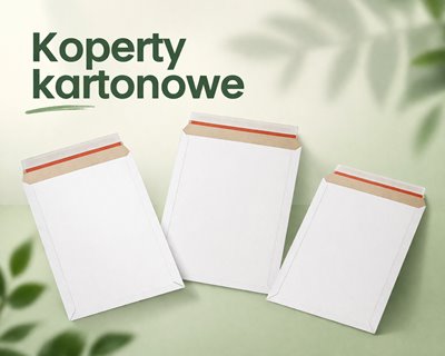 Koperty kartonowe – bezpieczna wysyłka bez zagięć