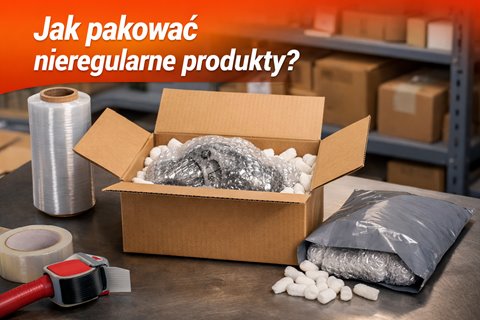 Jak pakować produkty o nieregularnych kształtach?