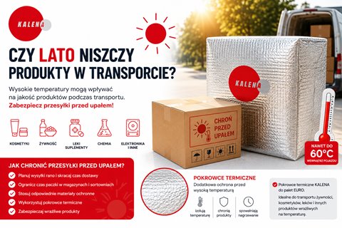 Czy lato niszczy produkty w transporcie?