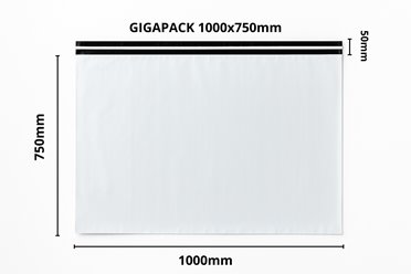 Foliopak bardzo duży GIGAPACK 1000X750+50MM - op. 50 szt.
