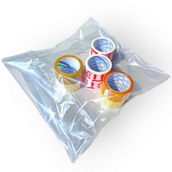 Mailing Bag Foliopak 450X550+50 TRANSPARENT op. 100 szt.