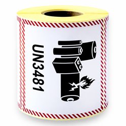 UN3481 uwaga baterie