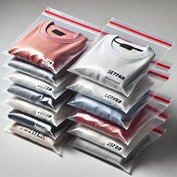 TOREBKA STRUNOWA/ZIP BAG 450X500mm op. 100 szt.