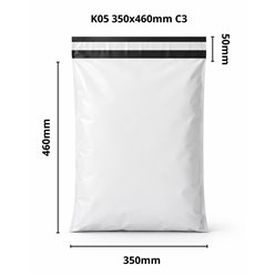 K05 Foliopak MAILING BAG 350x460 mm - 100 szt.