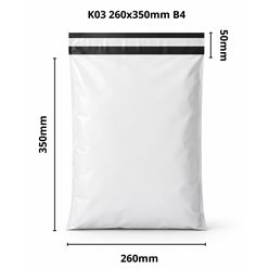 K03 Foliopak MAILING BAG 260x350 mm - 100 szt.