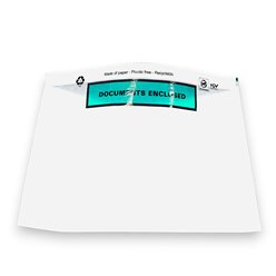 DOKLEJKA PAPIEROWA C5 ECO NADRUK DOCUMENTS ENCLOSED op. 100 szt.