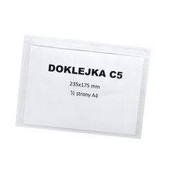 Doklejka, Przylga, Kangurek Kurierski C5 self adhesive envelope 1000 szt.