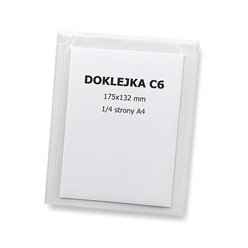 Doklejka C6 self adhesive envelope 1000 szt.
