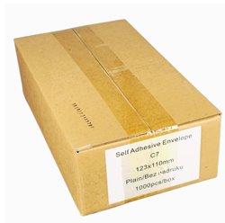 Doklejka C7 self adhesive envelope 1000 szt.