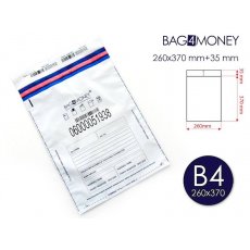Koperta bezpieczna BAG4MONEY B4 - biała - (50szt.) (2529)