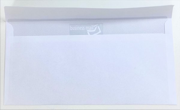 Koperta papierowa DL biała HK poddruk (1000 szt.)