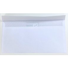 Koperta papierowa DL biała SK poddruk (1000 szt.)