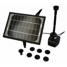 Pompa do oczka wodnego solarna z podświetleniem LED